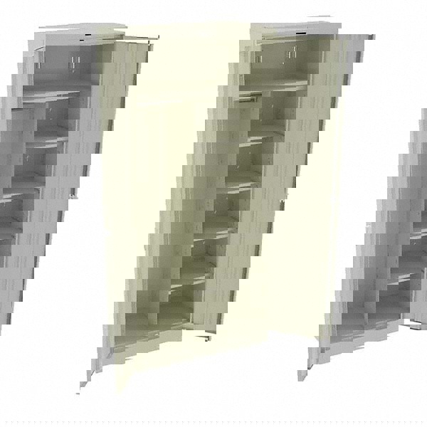 6 Shelf Combination Storage Cabinet